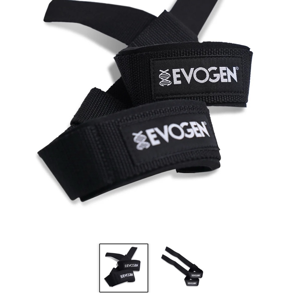 Black Evogen Fitness Gloves Durable Grip